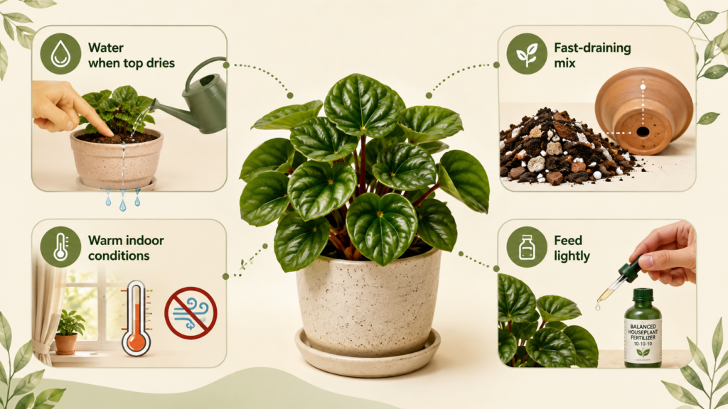 Peperomia Plant Care Guide: How to Grow Healthy Peperomia Indoors