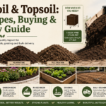 Bulk soil and topsoil for gardening, lawns, and landscaping projects