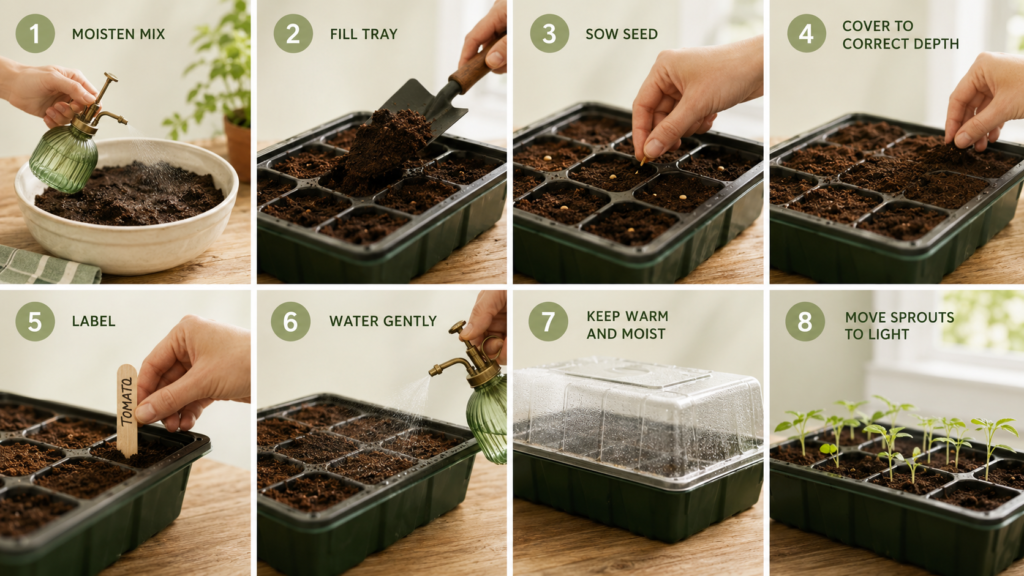 How to Start Seeds Indoors: 7 Easy Ways to Grow Plants