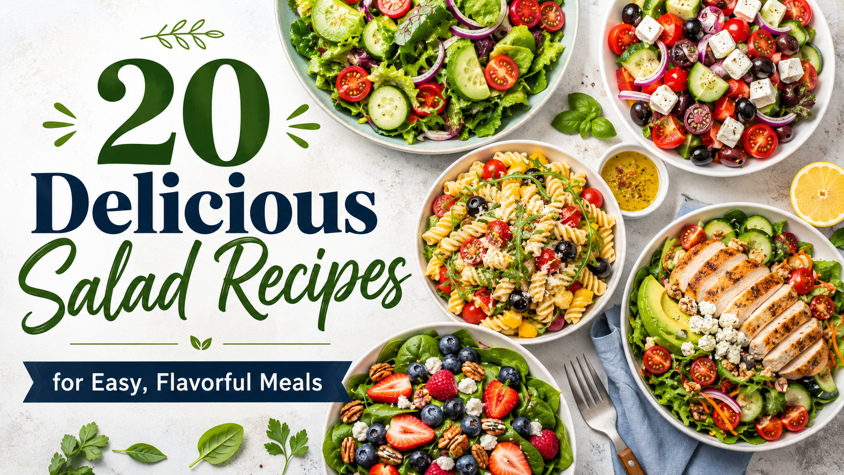 20 Delicious Salad Recipes for Easy, Flavorful Meals
