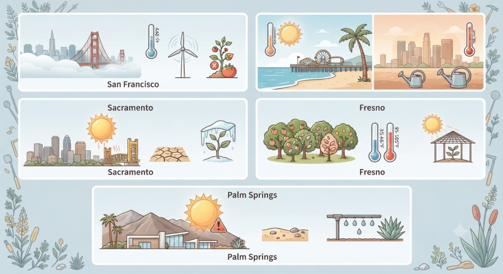 California Planting Zones: A Growing Zones Guide for Home Gardeners
