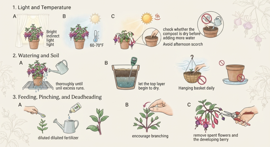 Fuchsia Plant Care and Growing Guide