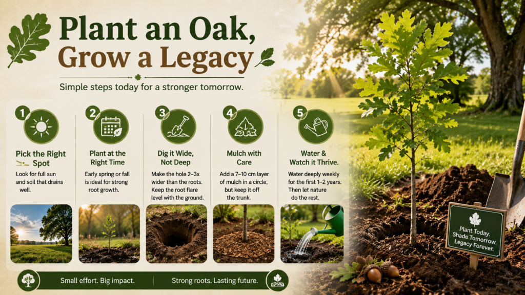 Reasons Why You Should Plant An Oak Tree