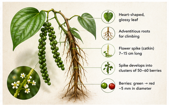 Where Does Black Pepper Come From? Plant & Spice Guide