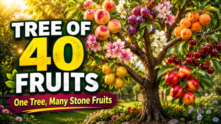 Tree of 40 Fruits: How One Tree Can Grow Many Stone Fruits