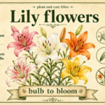Learn How To Plant And Care For Your Lilies: lily flowers