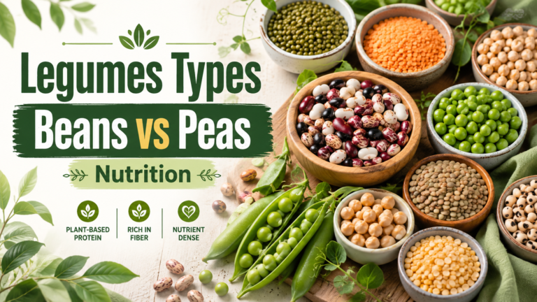 Legumes: Types, Beans vs Peas & Nutrition