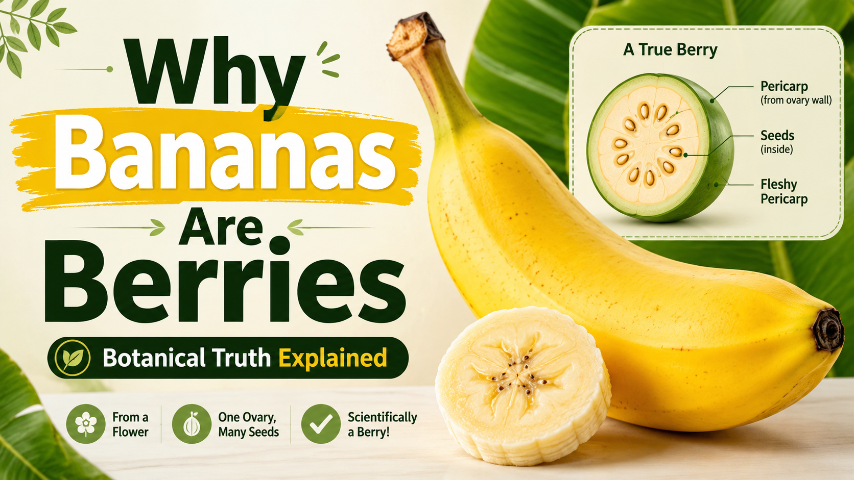 Why Bananas Are Berries? The Botanical Truth Explained