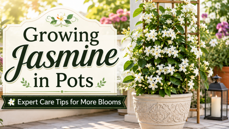Growing Jasmine in Pots: Expert Care Tips for More Blooms