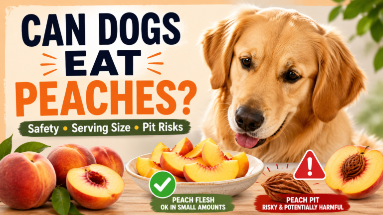 Can Dogs Eat Peaches? Safety, Serving Size and Peach Pit Risks