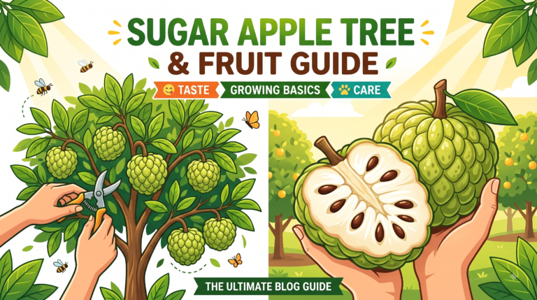 Sugar Apple Tree and Fruit Guide: Taste, Growing Basics, and Care