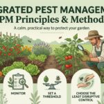 IPM (integrated pest management) methods for controlling garden pests. Eco-friendly IPM techniques for protecting healthy plants.