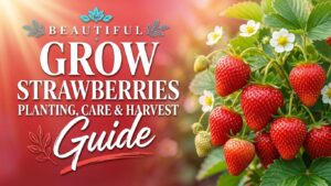 How to grow strawberries with healthy plants and ripe berries in a home garden