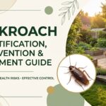 Cockroach pest control treatment in a clean home to prevent and eliminate an infestation