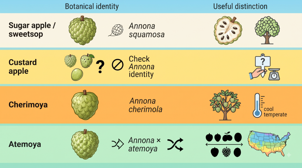 Sugar Apple Tree and Fruit Guide: Taste, Growing Basics, and Care
