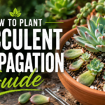 How to plant succulents from healthy cuttings in a home garden