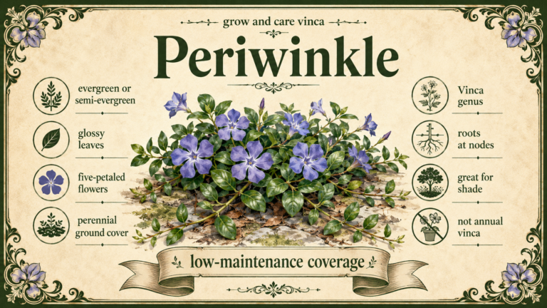 Periwinkle Plant Complete Growing, Planting, and Care Guide
