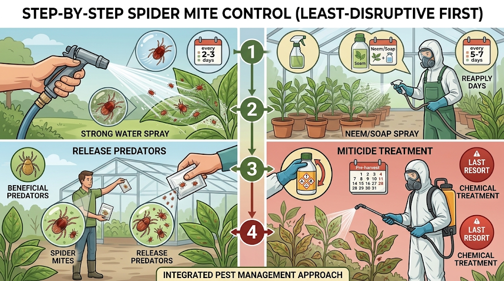 Spider Mites: Identification, Plant Damage & Control Gentle and natural methods for controlling spider mites on infested plants.