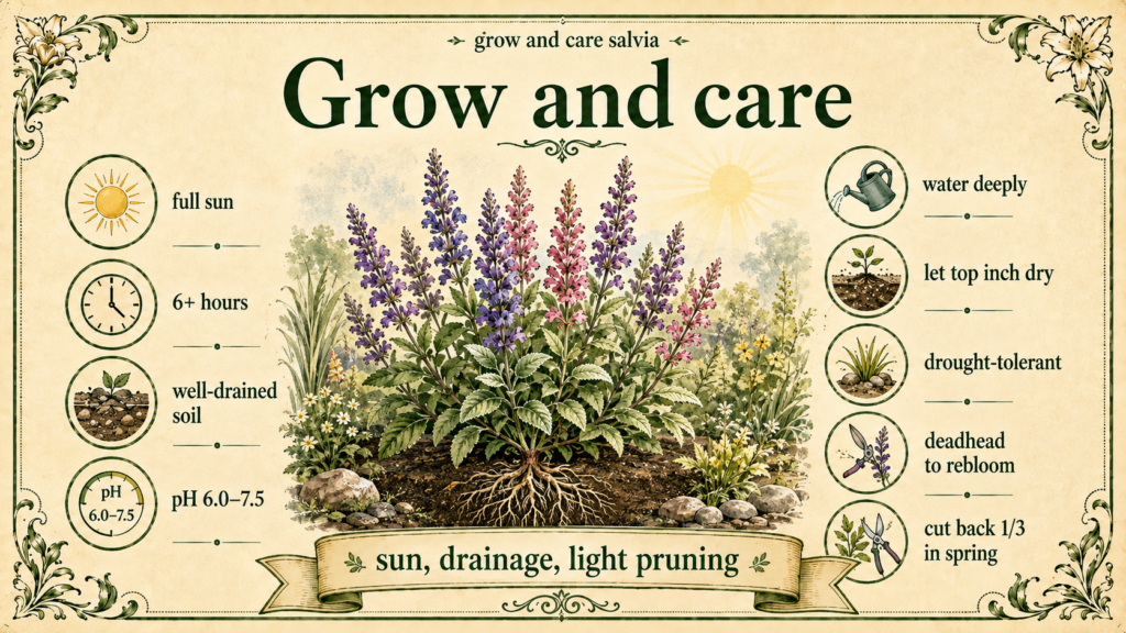 What Is Salvia Plant: Types, Uses, Growing and Care Guide
